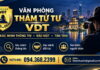 Văn phòng Thám tử tư VDT tư vấn dịch vụ xác minh thông tin gia đình, đối tác kinh doanh